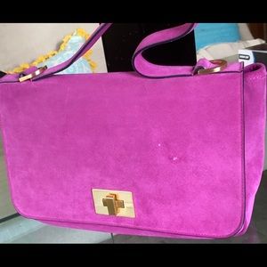 AVRIL GAU “Croute De Veau” Baby Suede Handbag